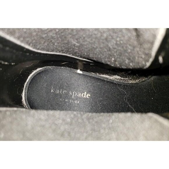 Kate Spade Women's Black Chelsea Rain Booties Size 10 - Picture 5 of 16